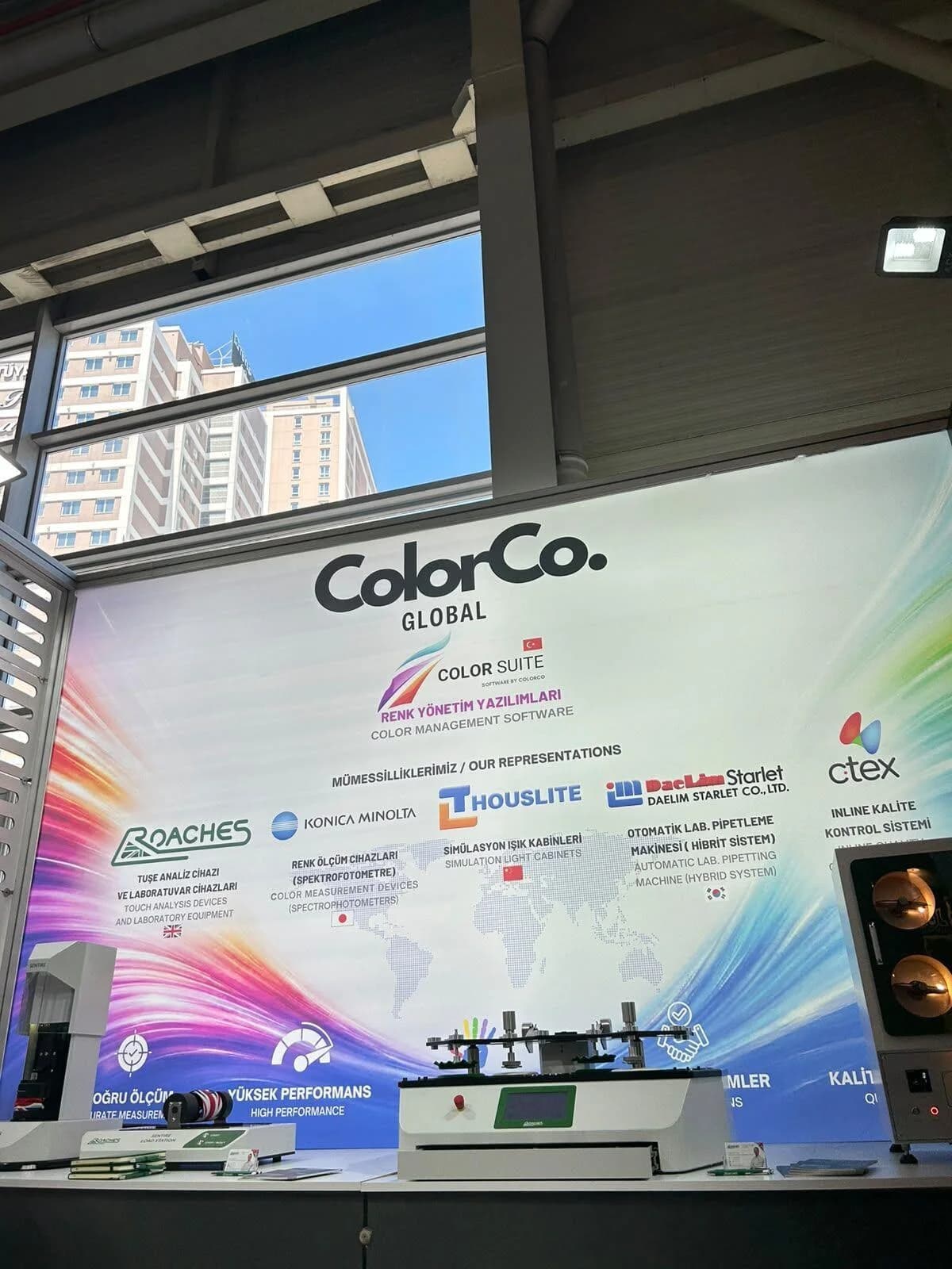 ColorCo Global ColorSuite laboratuvar kurulumu